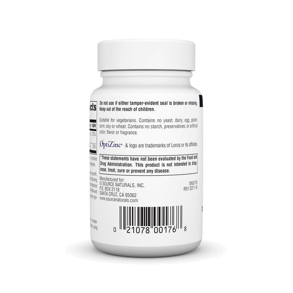 Bottle side view highlighting allergen-free formulation for clean supplement.