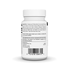Source Naturals Pregnenolone lozenge close-up, smooth texture hints at pleasant taste.