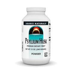 Source Naturals Psyllium Husk Powder 12oz container for daily fiber support
