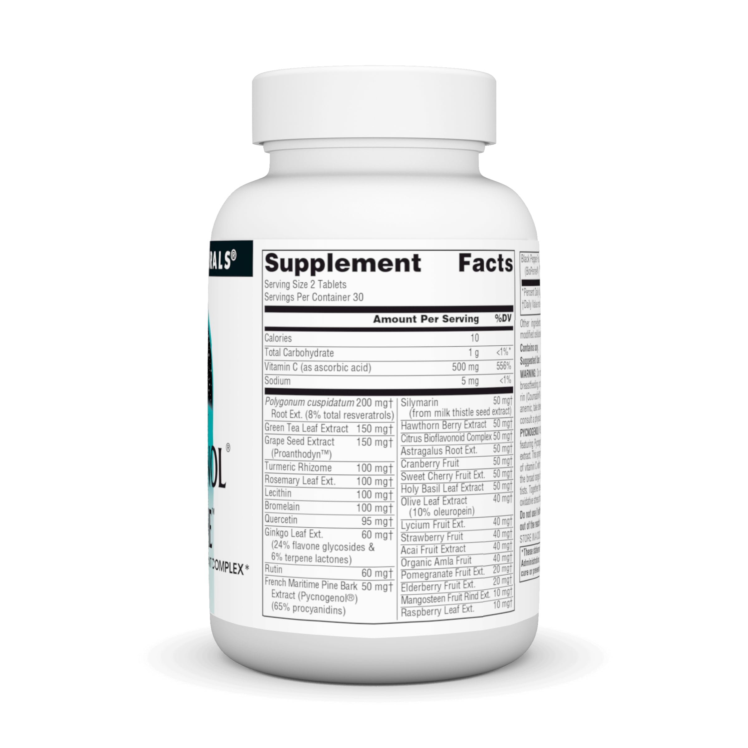 Pycnogenol Supreme berry blend close-up highlighting vibrant berry mix