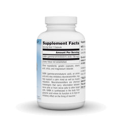 Close-up of Serene Science GABA capsules for daily use.