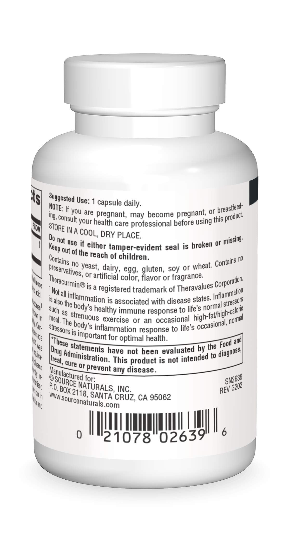 Source Naturals Theracurmin bottle on shelf suggesting reliability and daily wellness support
