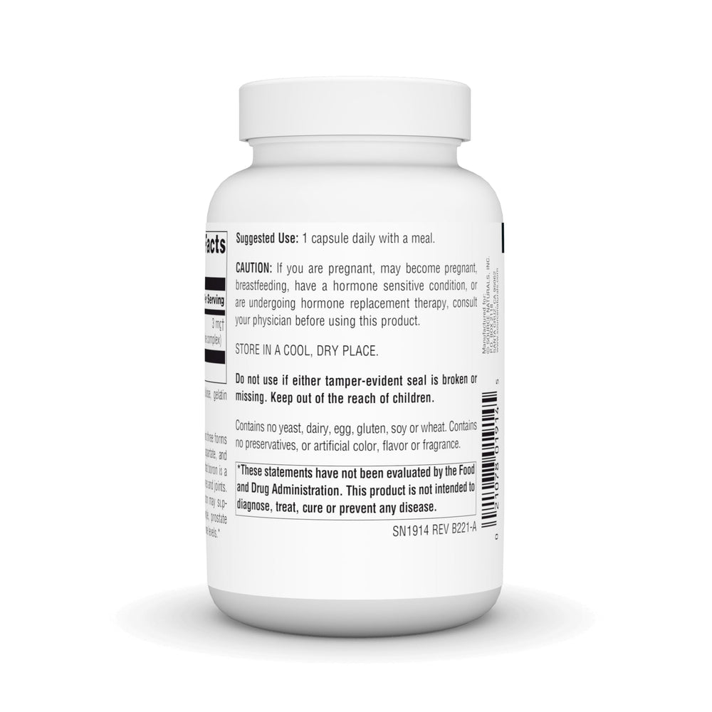 Source Naturals Triple Boron bottle front for convenient daily supplementation.