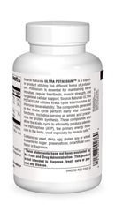 Close-up of Ultra Potassium tablets highlighting six-potassium-forms for bioavailability.