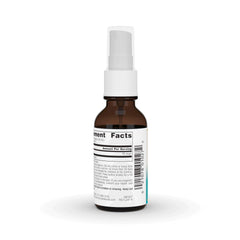 Label close-up highlighting non-GMO formulation and product details.