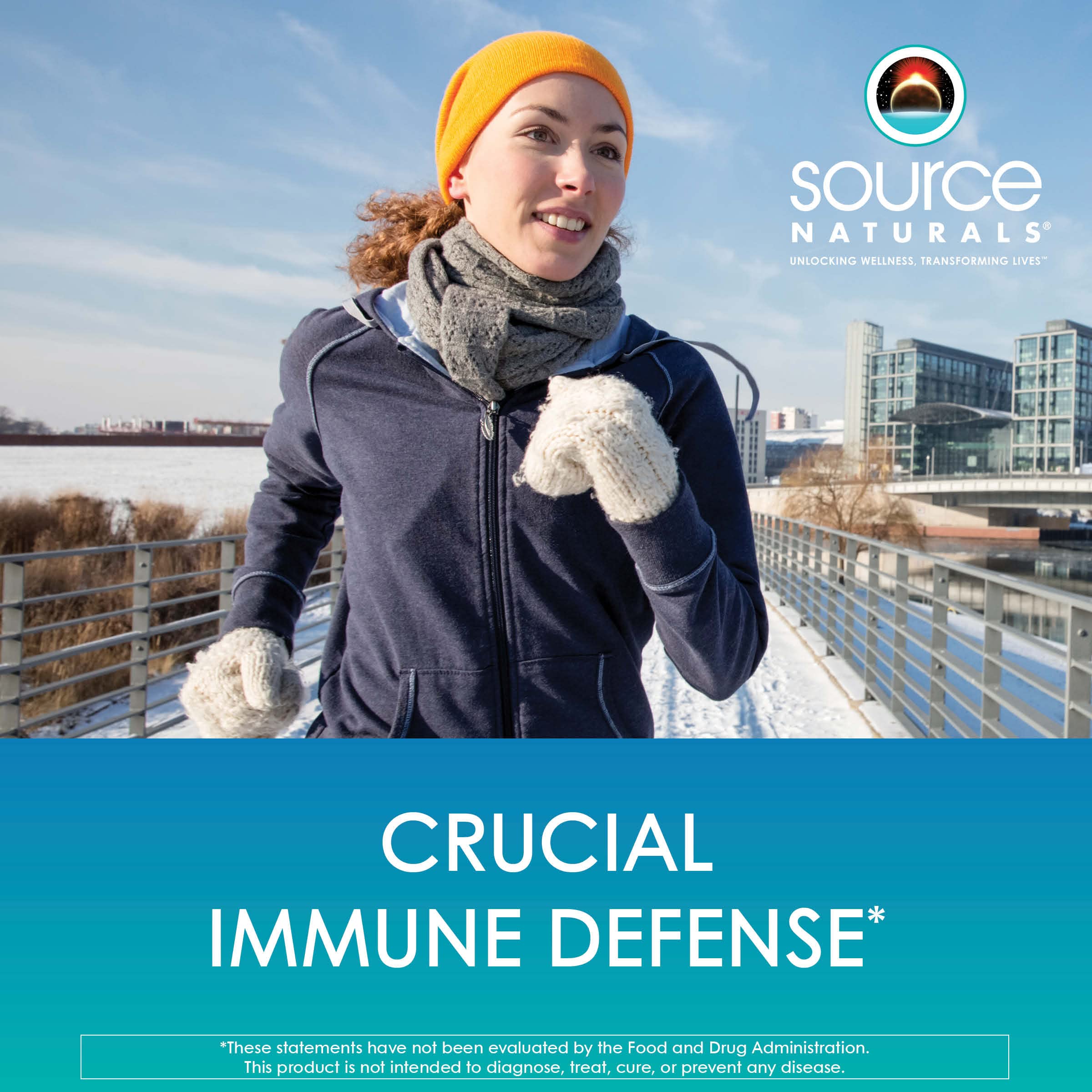 Source Naturals Wellness N-A-Cetin Immune Protocol nutrition facts card