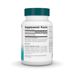 Source Naturals Wellness Transfer Factor capsules close-up showing 125 mg serving for daily wellness