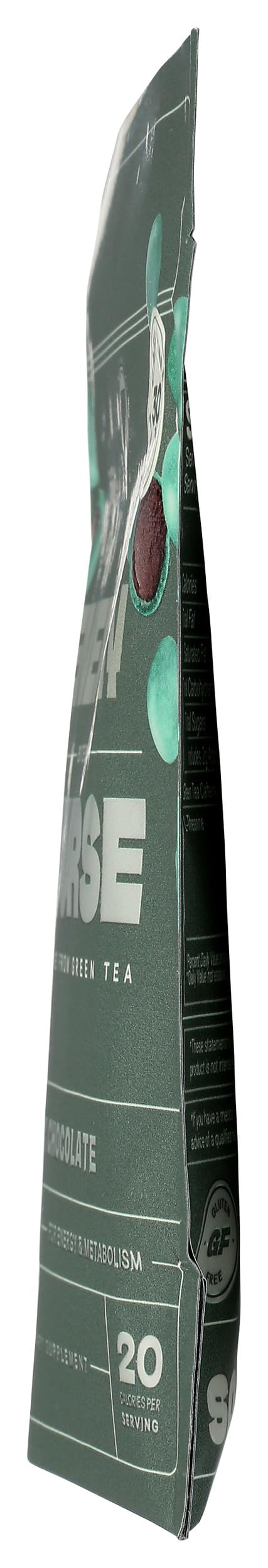 Sourse Dark Chocolate Energy Bites texture close-up with smooth shell and chewy center