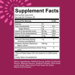 Soursop Nutrition Soursop Graviola Gummies berry-flavor close-up shows tasty, sugar-free support.