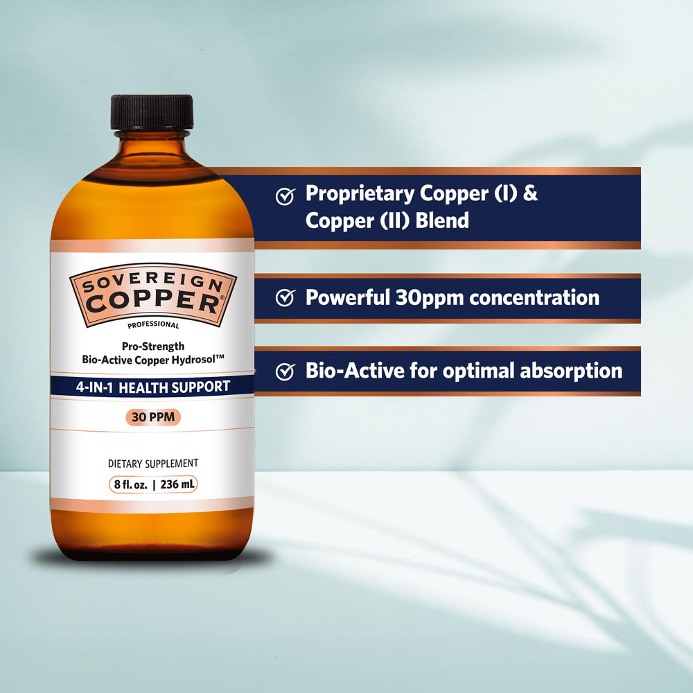 Sovereign Copper hair, skin, nails usage in daily care.