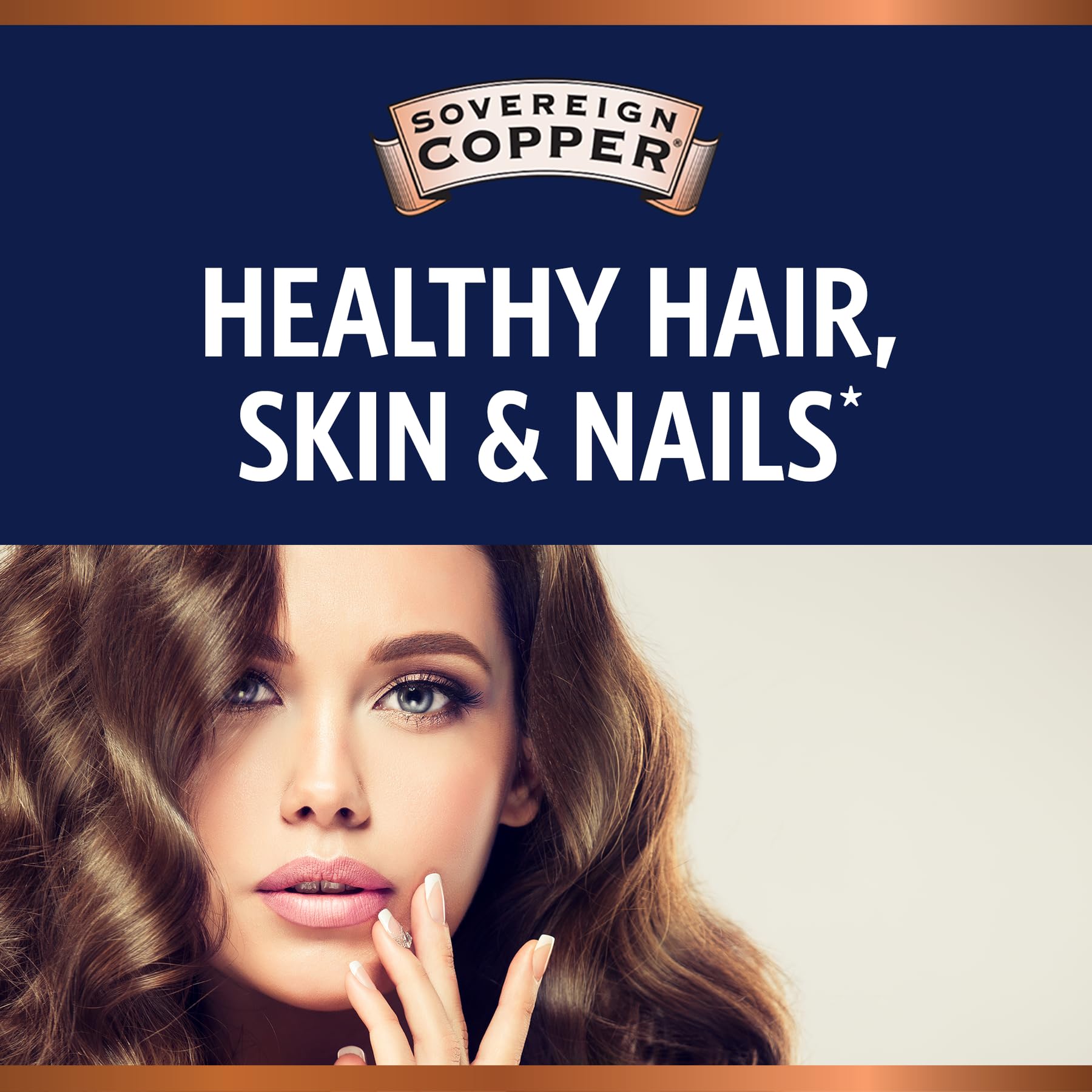Sovereign Copper Hydrosol in daily routine scene suggests simple use at home.