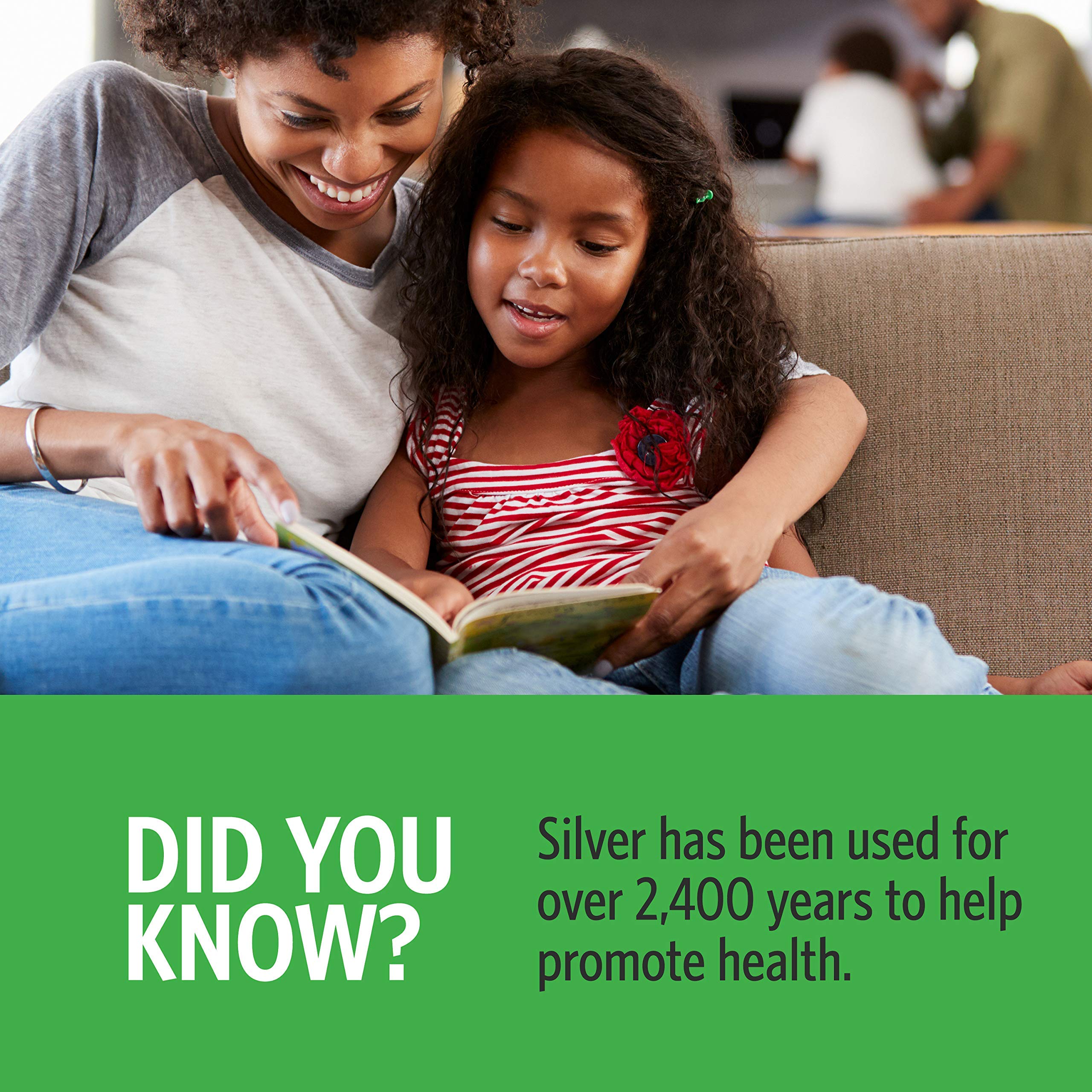 Sovereign Silver safe, gentle formula packaging ideal for families.