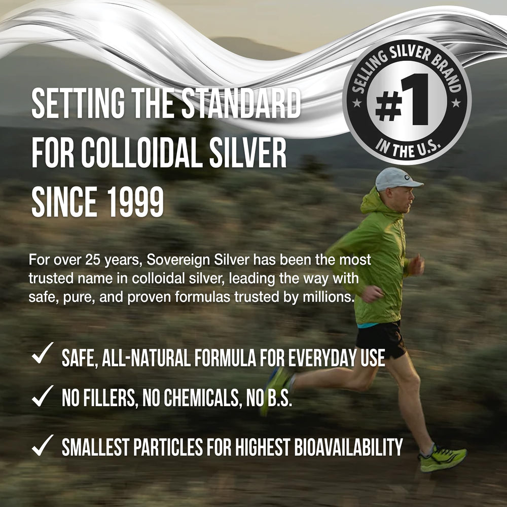Sovereign Silver packaging side view highlights premium design.