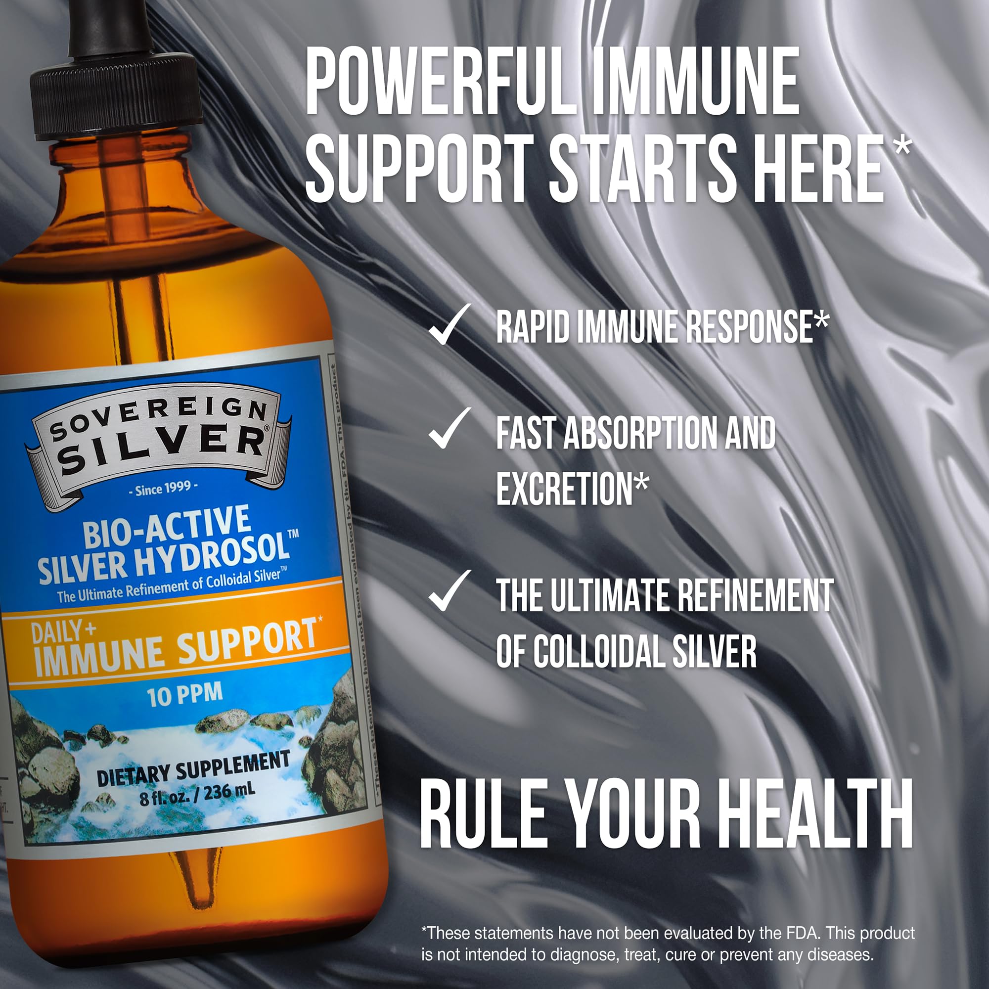 Sovereign Silver uses pharmaceutical-grade water for purity