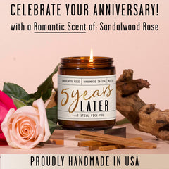 Soy and Sass eco-friendly soy wax with clean burn and fragrance.