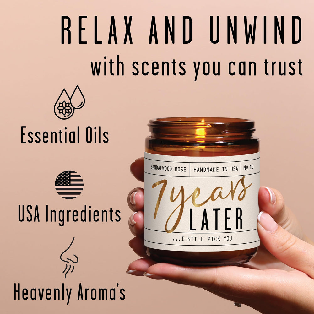 Soy and Sass gift-ready packaging highlights a thoughtful anniversary surprise.