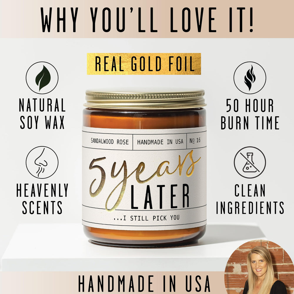 Soy and Sass lead-free wick for safer home fragrance.