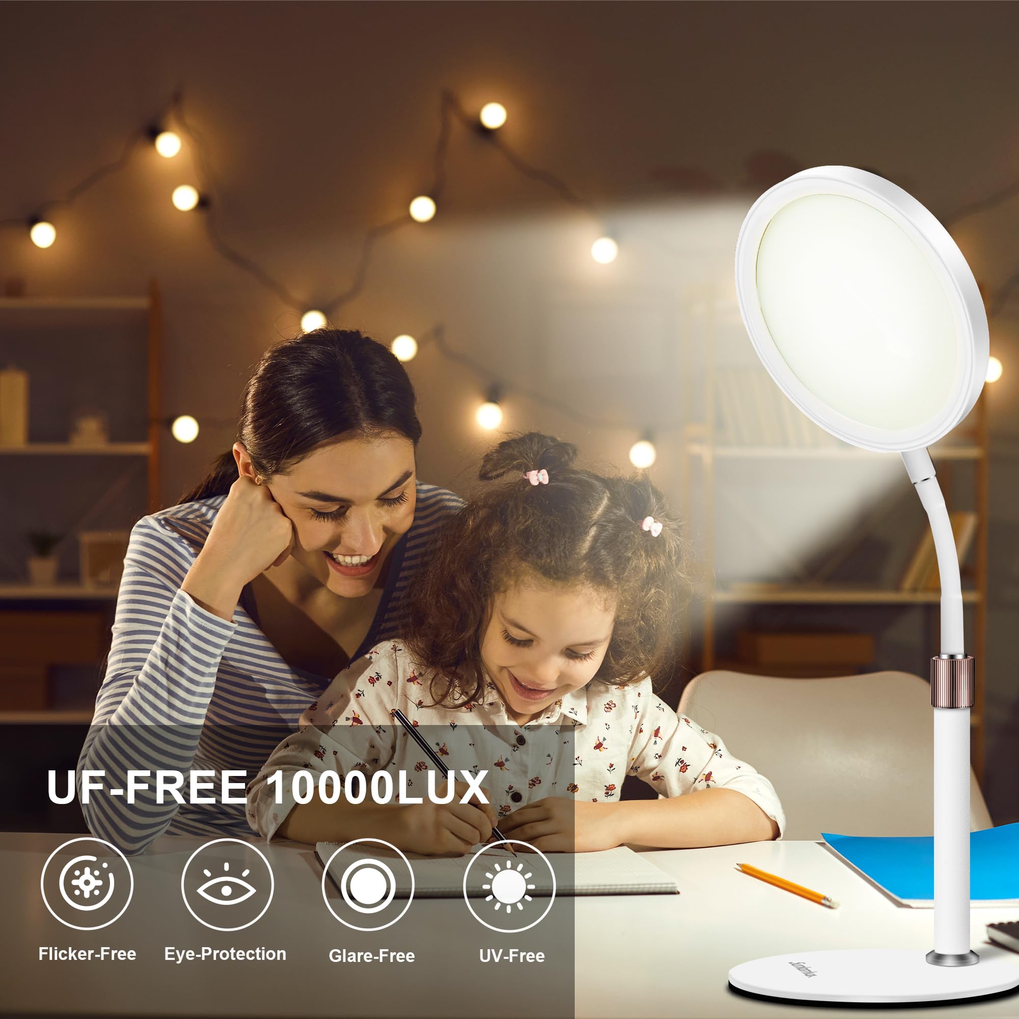 Sozapooty lamp gooseneck directs light precisely where needed