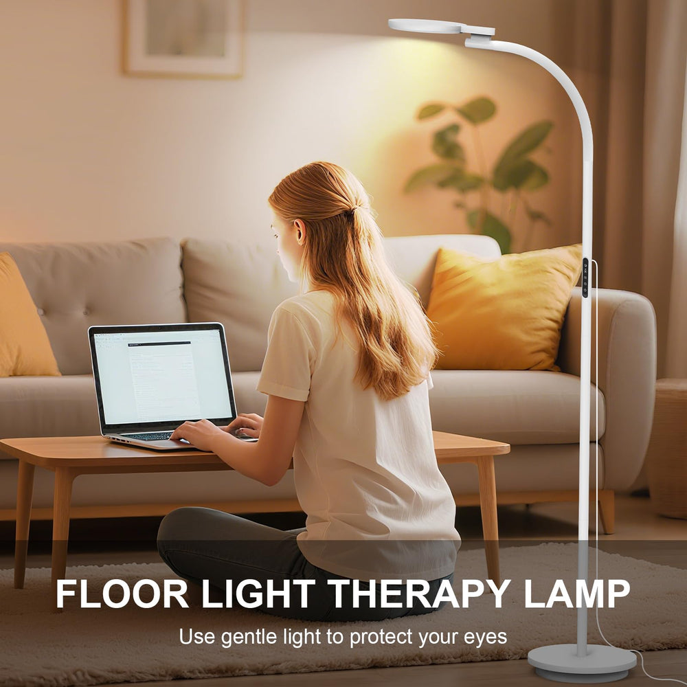 Sozapooty lamp height positions adapt to three heights for sofa, desk, or floor