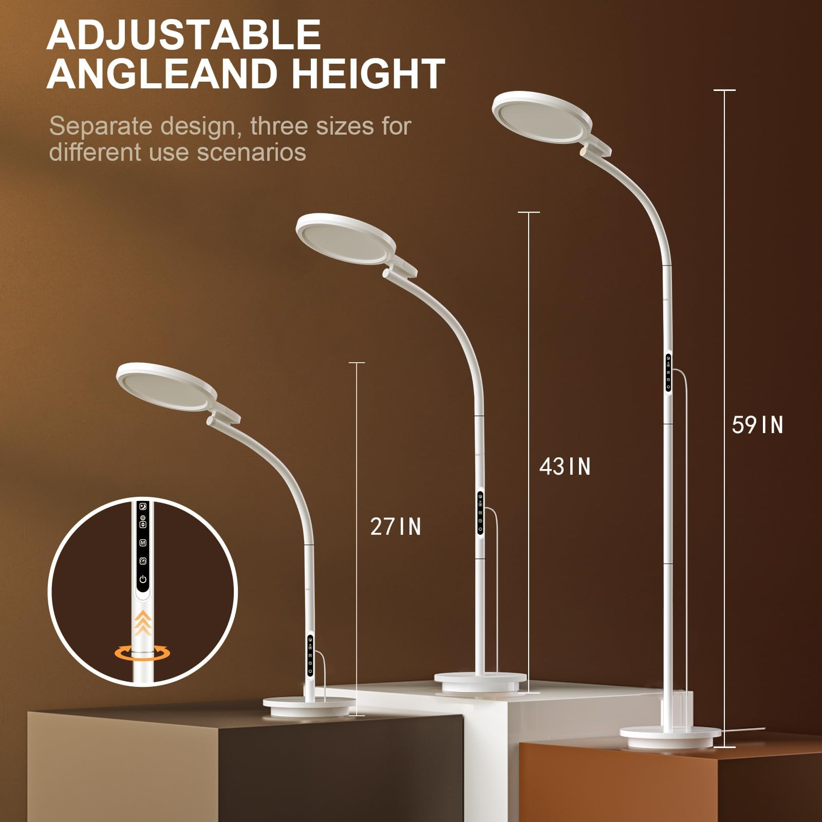 Sozapooty lamp packaging and setup shows simple, quick assembly