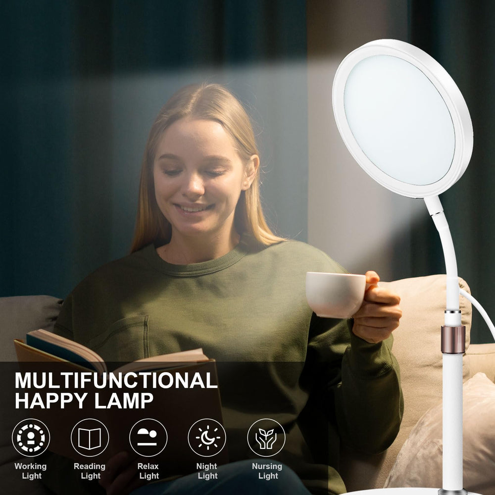 Sozapooty lamp UV-free design protects eyes during indoor use