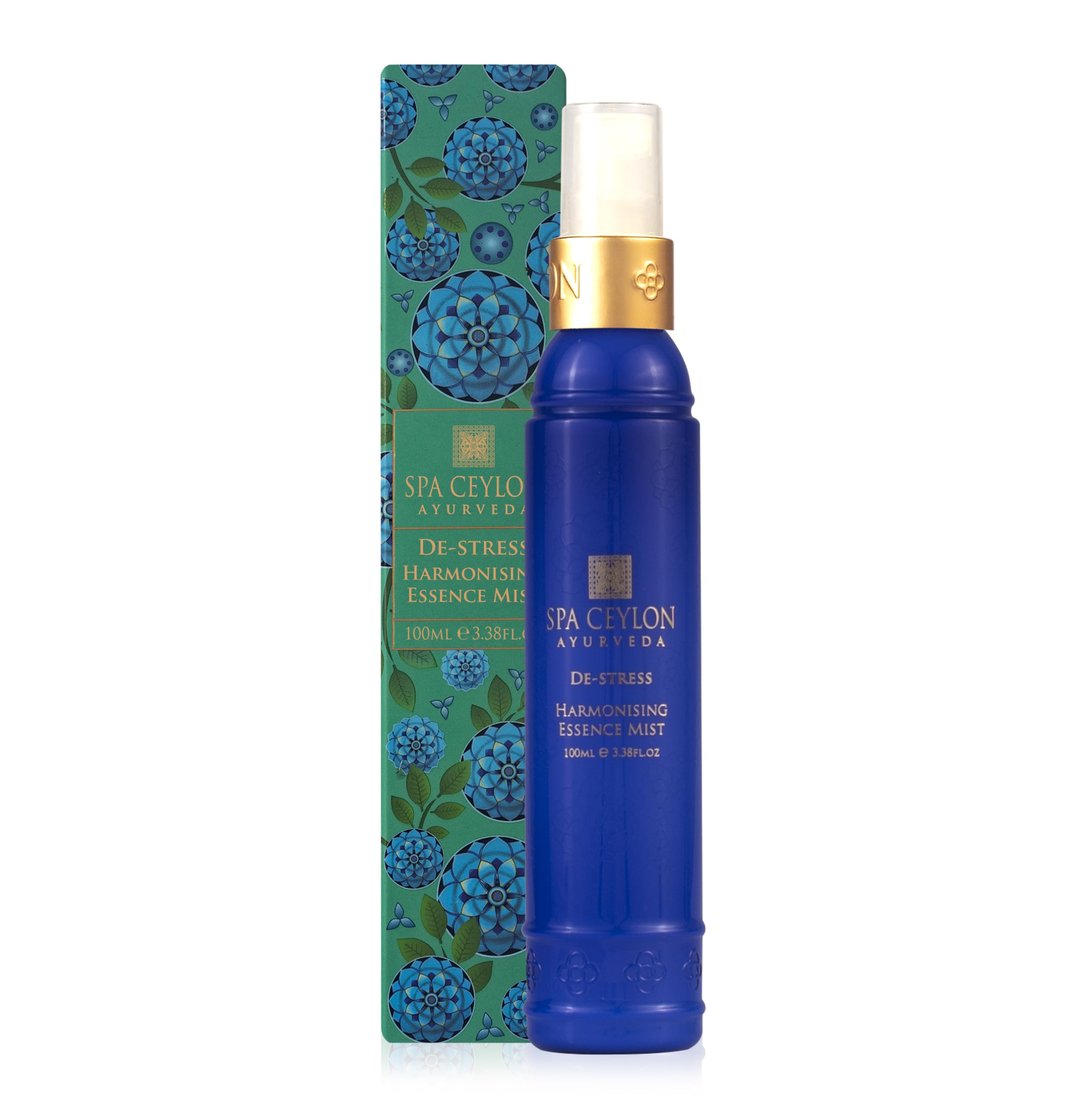 SPA CEYLON De-Stress Harmonising Essence Mist bottle for calming ritual use