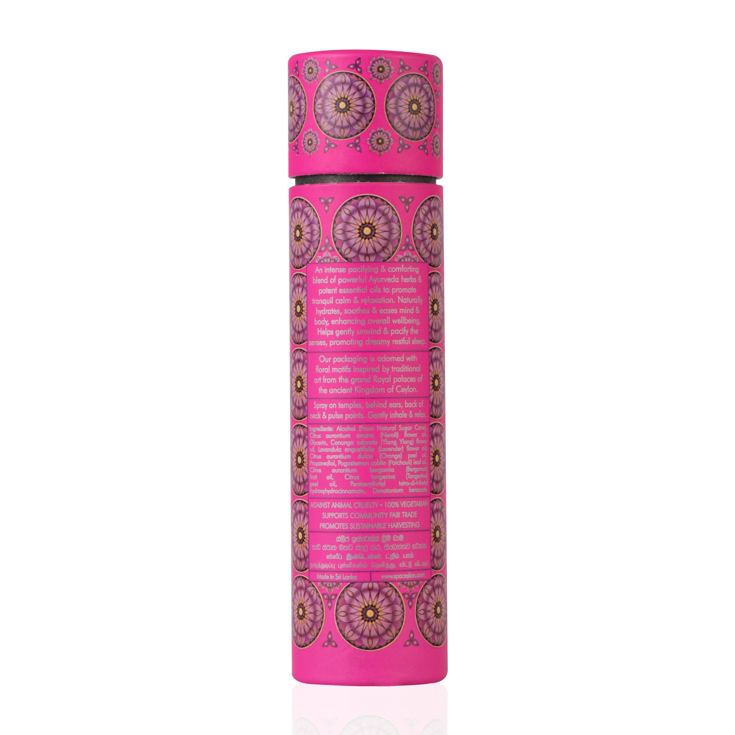 SPA CEYLON Sleep Intense Dream Balm used in bedtime routine for calm evenings