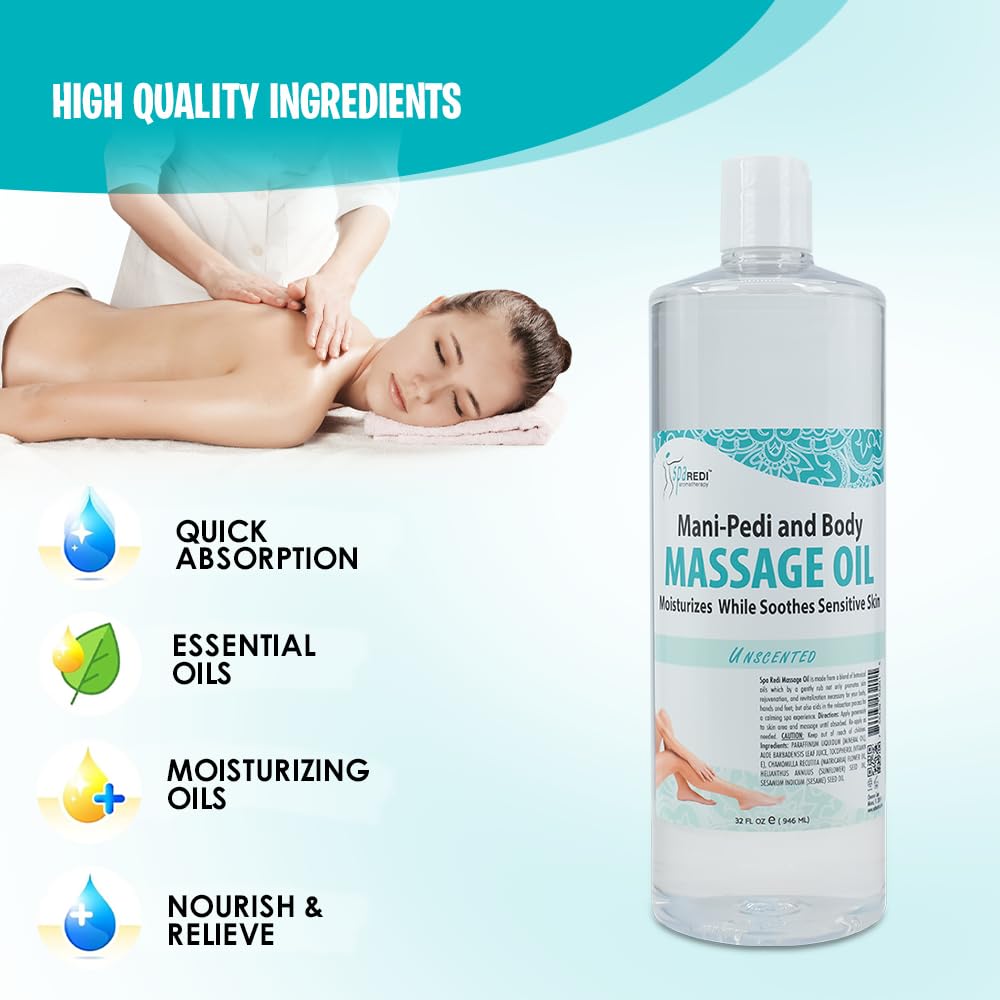 SPA REDI amino acids for moisture and skin softness during massage