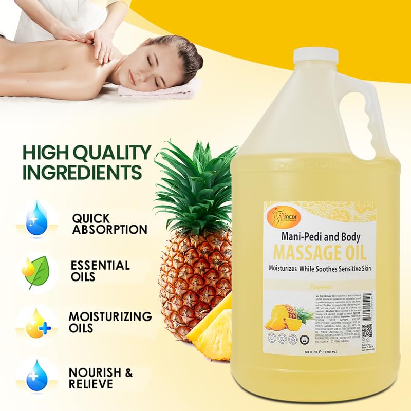 SPA REDI pineapple aroma scene, uplifting atmosphere during spa-like sessions.