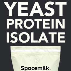 Spacemilk Vanilla powder pour highlights a smooth texture for shakes and recipes.