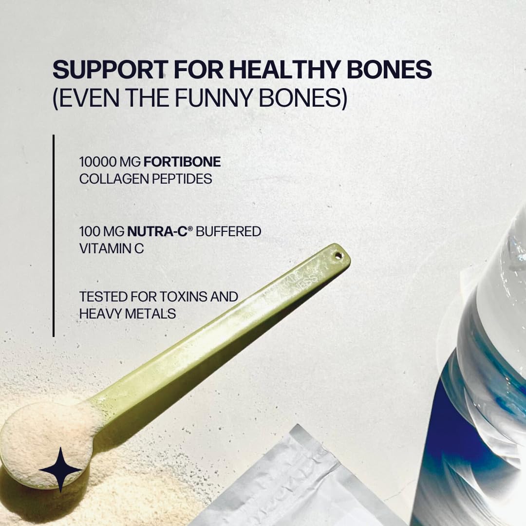 Sparkle Wellness Bone Mineral Boost orange-protein-shake pairing for post-workout routine