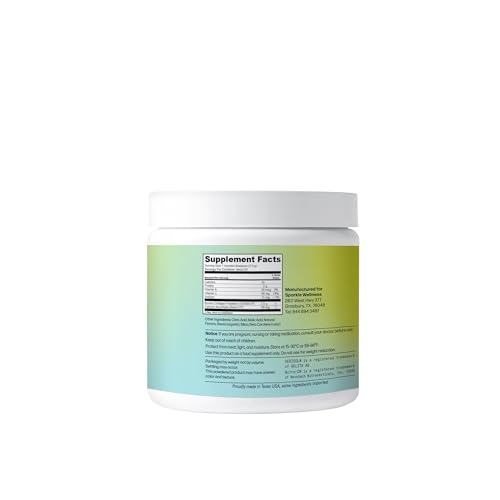 Sparkle Wellness VERISOL collagen powder dissolving in water for quick mix