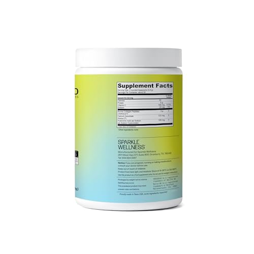 Sparkle Wellness VERISOL powder in liquid, easy to mix without flavor change.