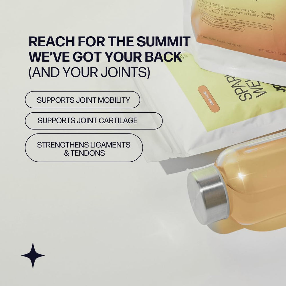 Sparkle Wellness vitamin C calcium ascorbate per serving supports immune and connective tissues