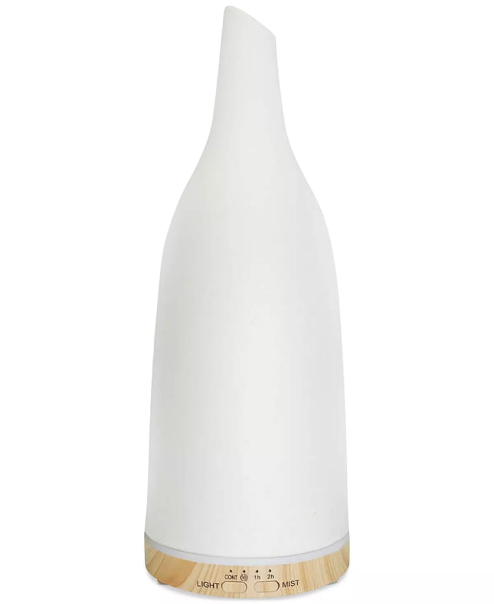 SpaRoom Sonoma white ceramic diffuser with 100 mL tank for compact room aromatherapy.