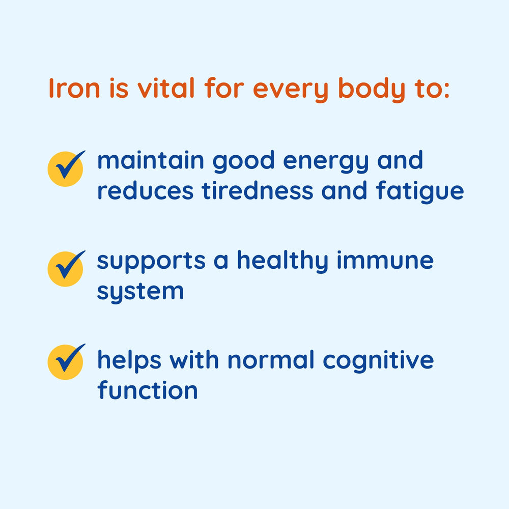 Spatone original flavor liquid iron easy to drink directly.