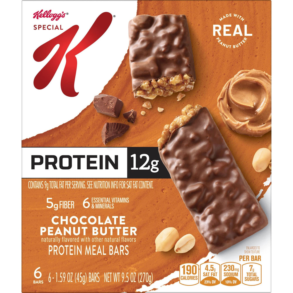 Ingredients list highlighting whole grains in Special K bar