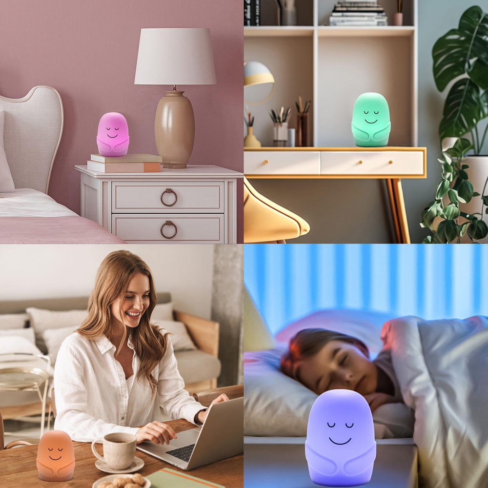 Special Supplies color changing nightlight fits kids and adults for relaxation.