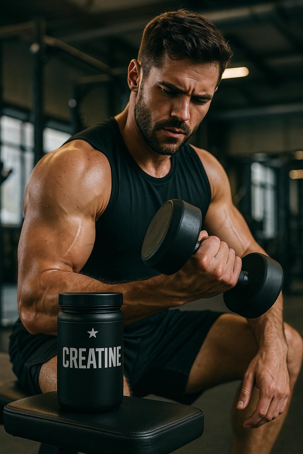 Specialized Unlimited Creatine Monohydrate unflavored shake blends easily.