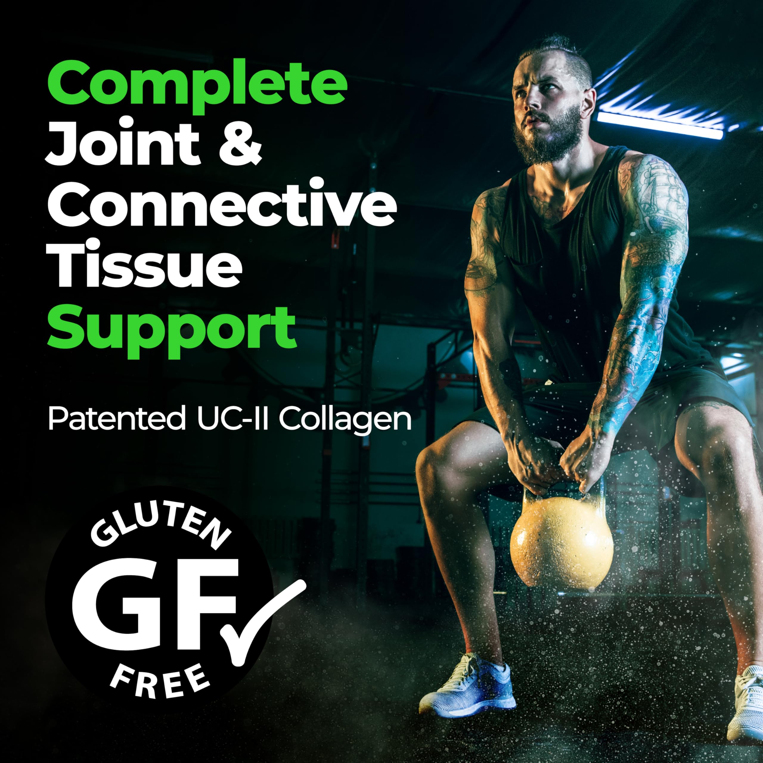 Arthrolyze bottle with label highlighting UC-II collagen