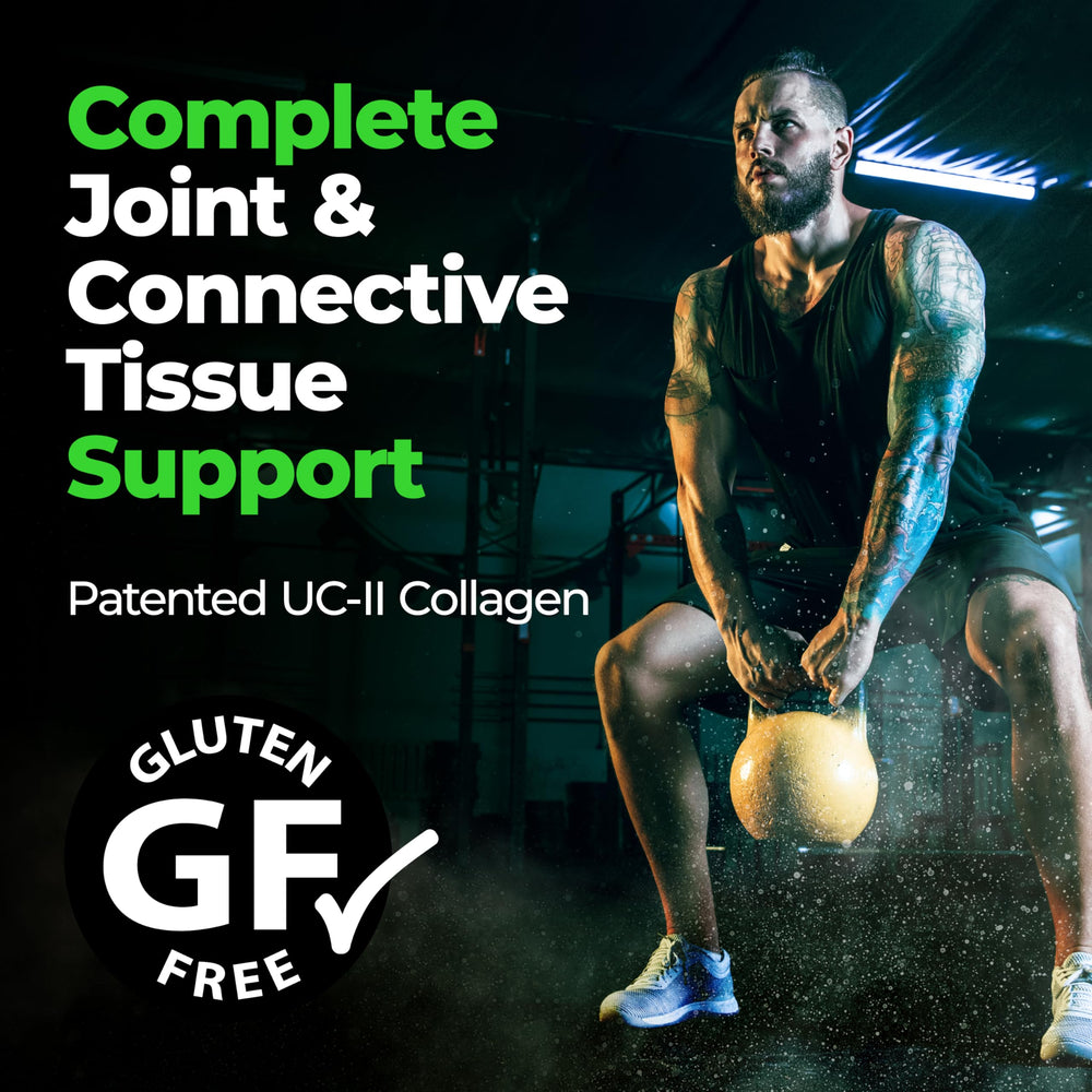 Arthrolyze bottle with label highlighting UC-II collagen