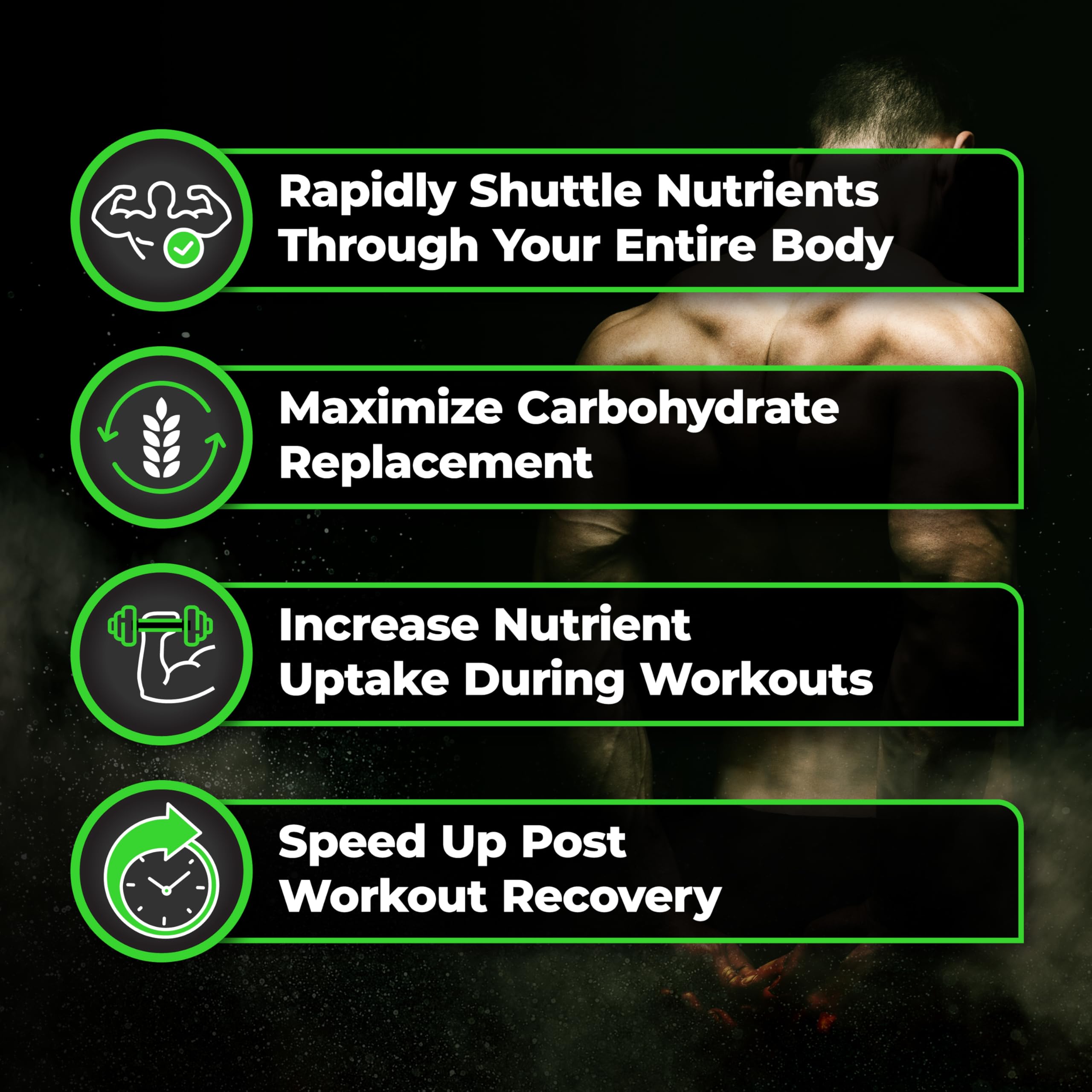 Species Nutrition Carbolyze intra-workout use supports steady nutrient uptake