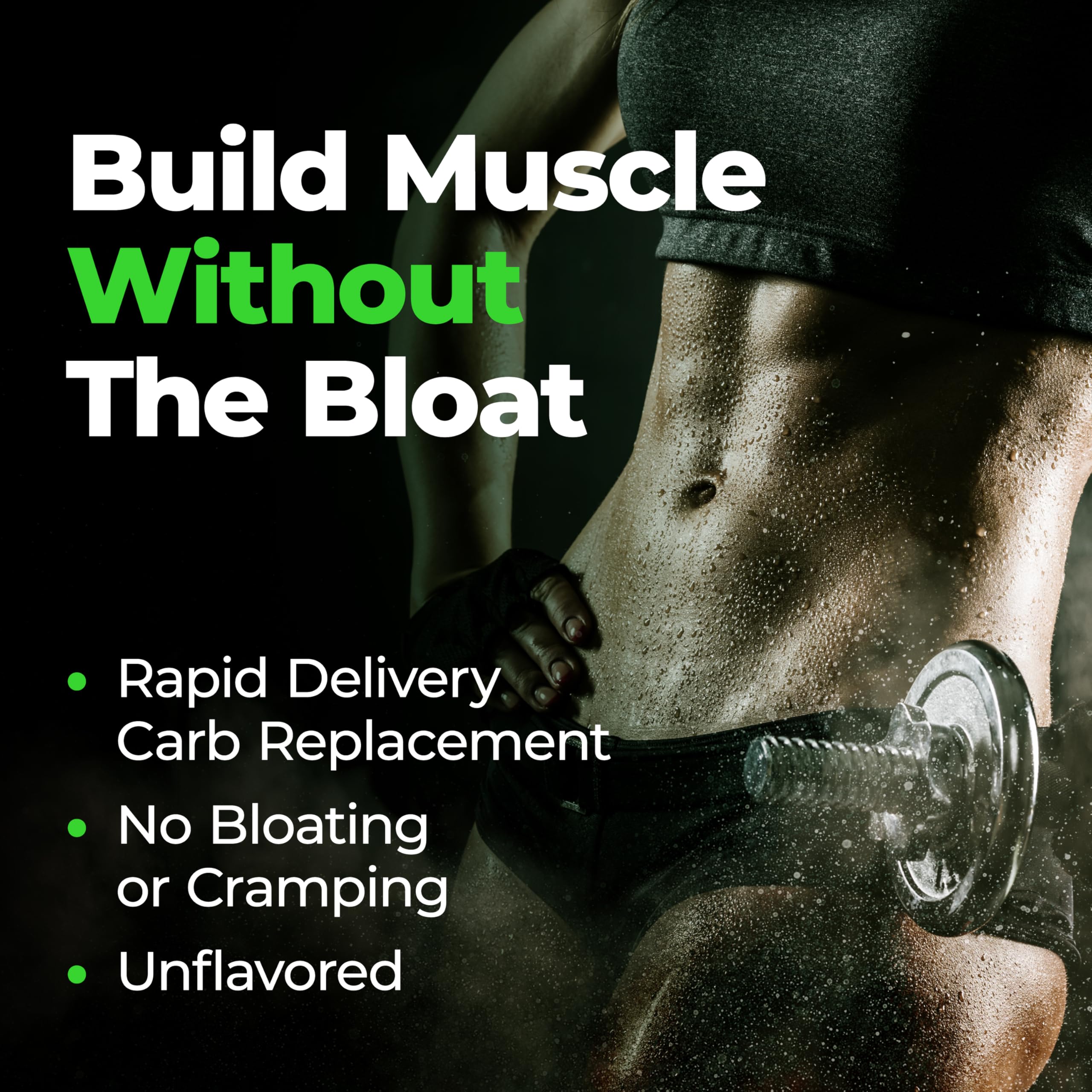 Species Nutrition Carbolyze powder scoop highlighting convenient serving for post-workout recovery