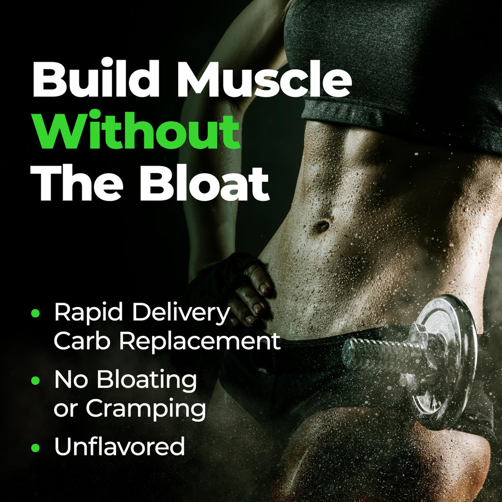 Species Nutrition Carbolyze powder scoop highlighting convenient serving for post-workout recovery