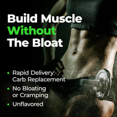 Species Nutrition Carbolyze powder scoop highlighting convenient serving for post-workout recovery
