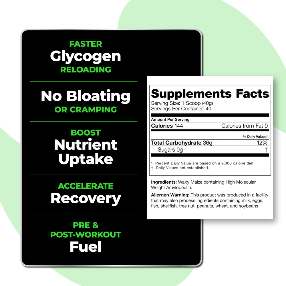 Species Nutrition Carbolyze unflavored formula blends easily with beverages