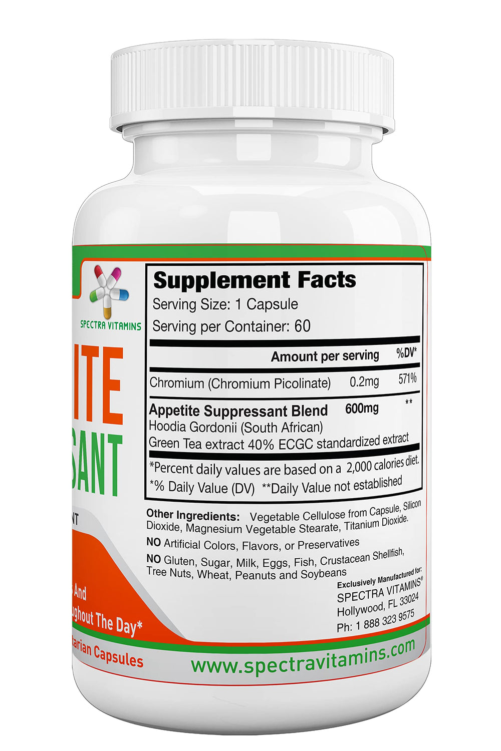 Spectra Vitamins capsule closeup emphasizing quality and easy ingestion