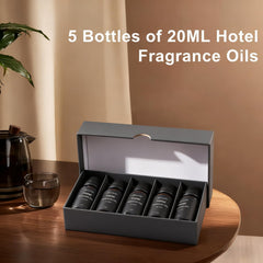 Specvoko diffuser oil bottle close-up for premium scent