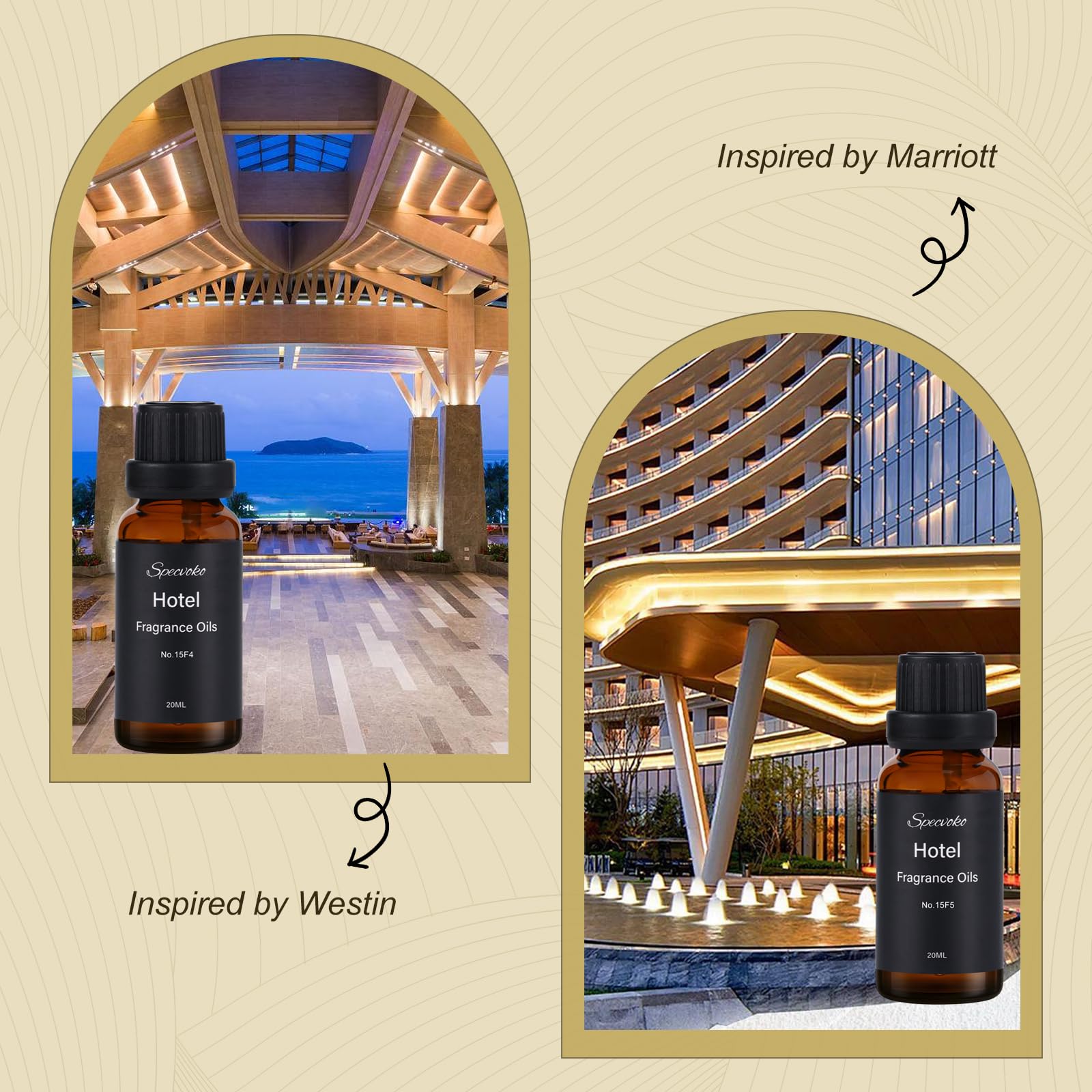 Specvoko diffuser in a room setting with hotel-like ambiance