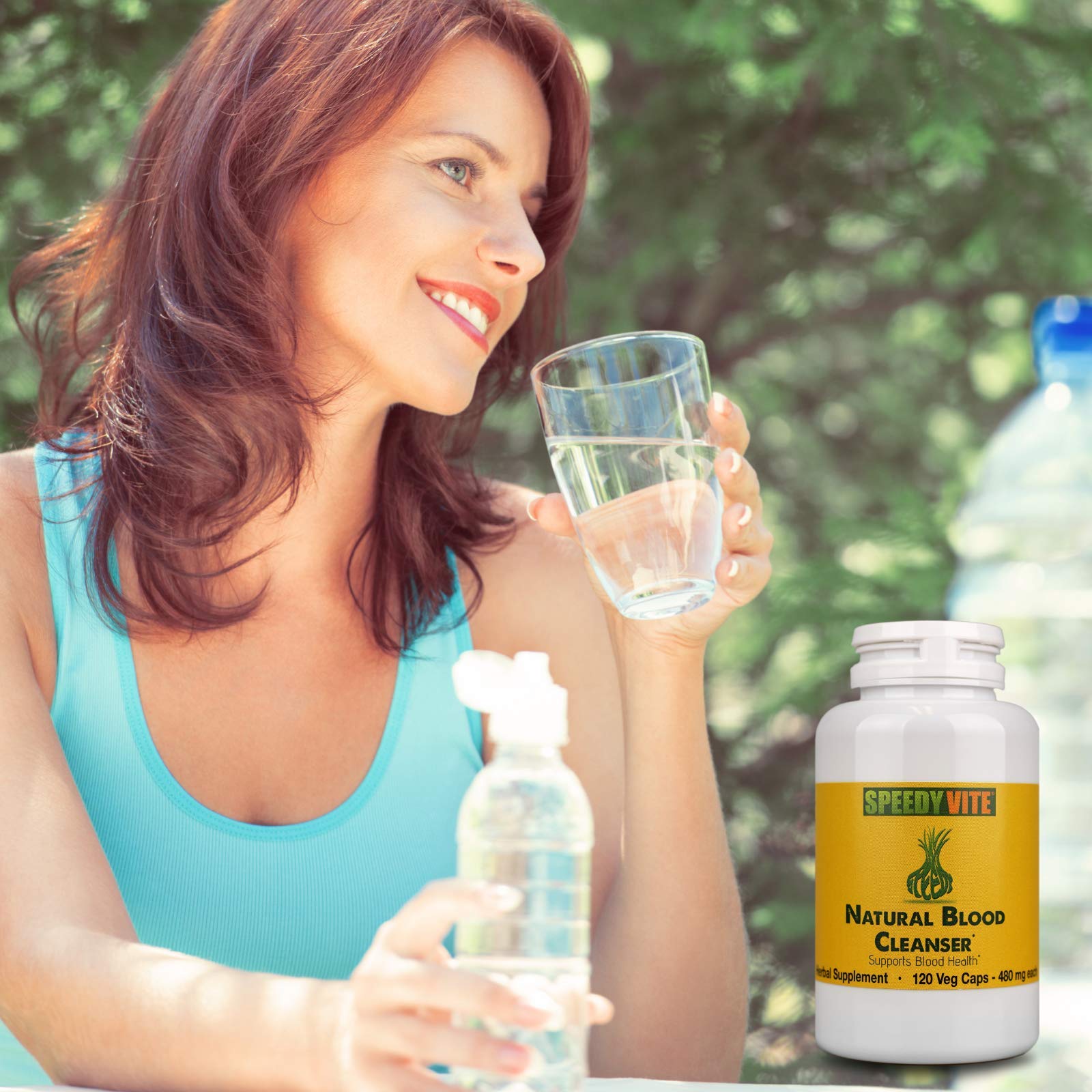 SpeedyVite organic herb blend close-up shows natural ingredients